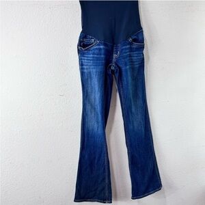 A pea in the pod maternity denim boot cut jeans